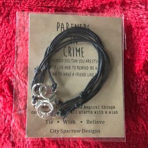 2 pack bracelet set (partners in crime)